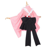 Demon Slayer Kamado Nezuko Cosplay Dienstmädchen Kleid Cosplay Kostüm - cosplaycartde
